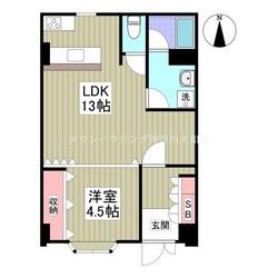 サンライズ大和P-1の物件間取画像